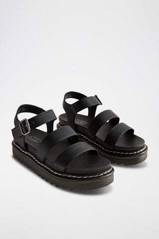 Sandali platform - Nero