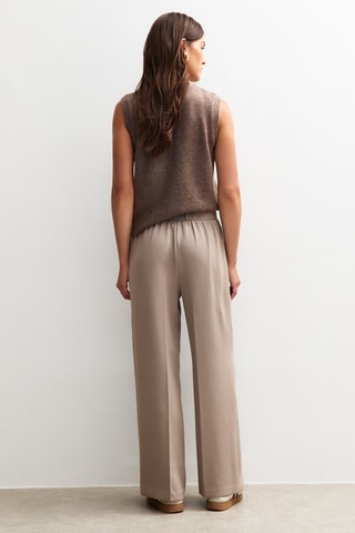 Pantaloni slim - Beige