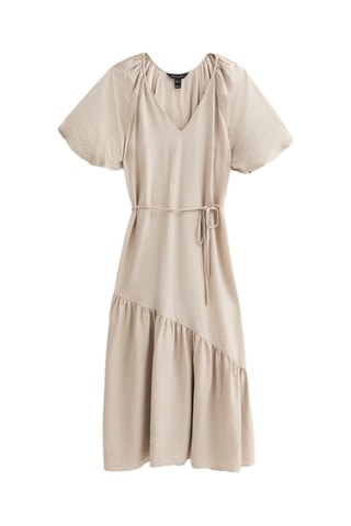 Midi-jurk - Beige