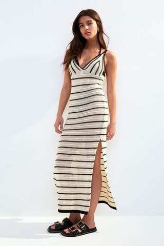 Robe de plage - Ecru