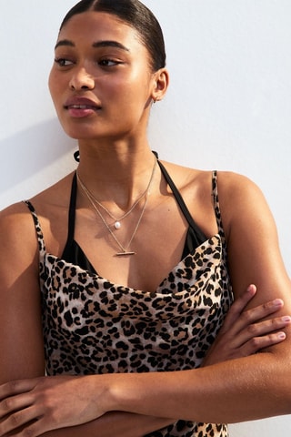 Robe de plage - Marron