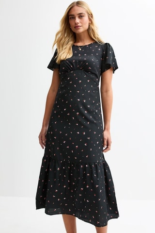 Robe midi - Noir