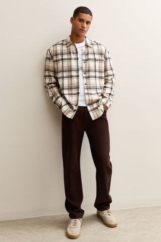 Surchemise oversize - Beige
