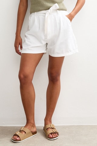 Shorts relaxed - Bianco