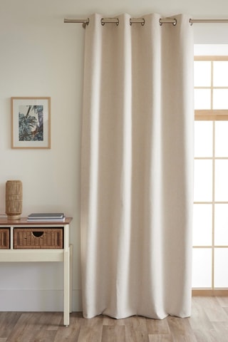 Cortina opaca Eres - Beige - 140 x 240 cm