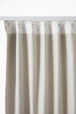 Cortina opaca Bjorn - Beige claro - 140 x 260 cm