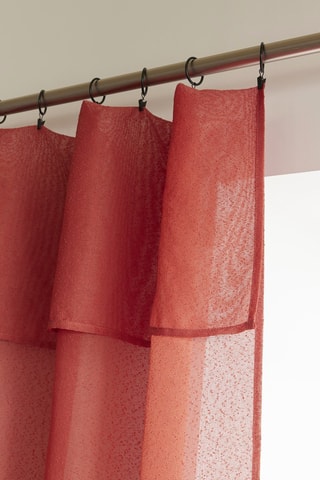 Cortina ajustable Elda - Terracota - 140 x 270 cm