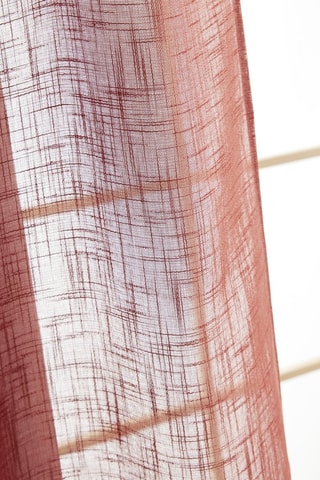 Cortina ajustable Nia - Terracota - 140 x 270 cm