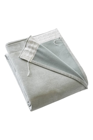 Cortina opaca Bjorn - Verde agua - 140 x 260 cm