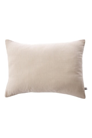 Funda de almohada reversible Romie - Beige oscuro