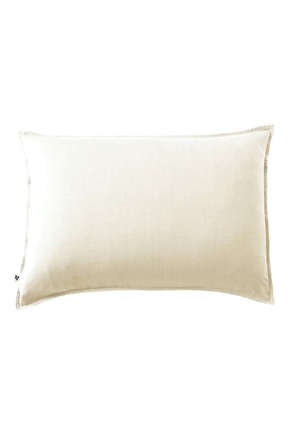 Funda de almohada de lyocell 57 hilos/m² Lysandre - Beige