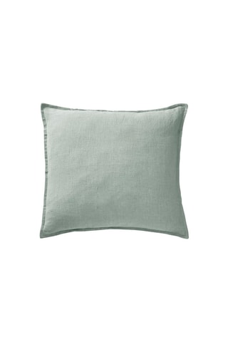 Funda de almohada de lino Soline - Eucalipto