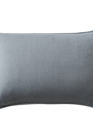 Funda de almohada de lyocell 57 hilos/m² Lysandre - Gris