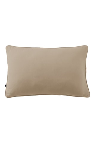 Cojín de gasa de algodón Gaïa - Beige - 40 x 60 cm