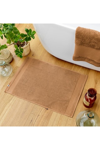 Alfombra de baño Garance - Marrón - 50 x 70 cm