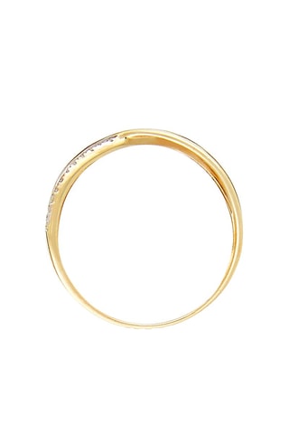 Anello Shan - Oro giallo e diamanti