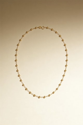 Collana Chaîne boules - Oro giallo