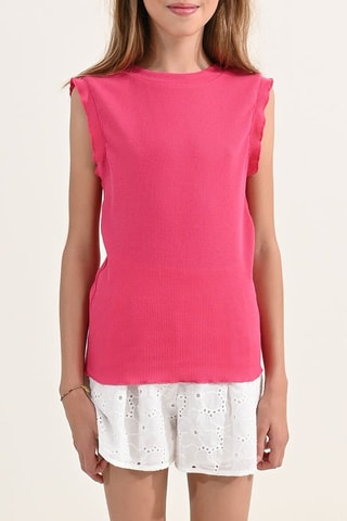 Camiseta de tirantes - Fucsia