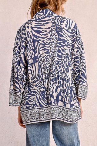 Kimono - Azul cobalto