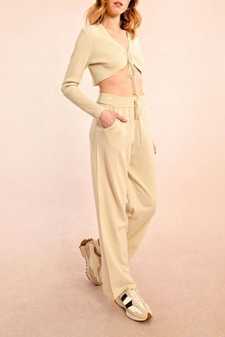 Pantalón - Beige