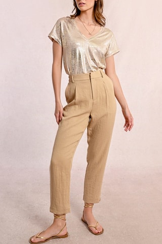 Pantalón - Beige