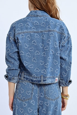 Chaqueta vaquera - Celeste