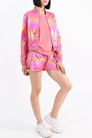 Chaqueta tie-dye - Rosa y naranja