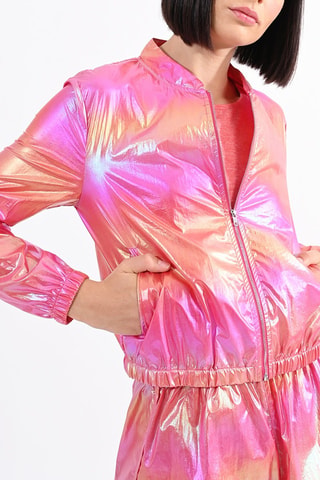 Chaqueta tie-dye - Rosa y naranja