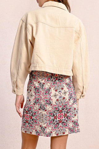 Chaqueta vaquera - Beige