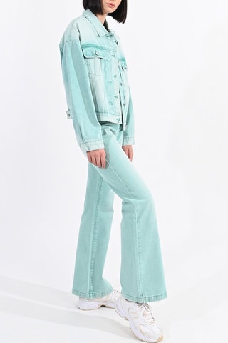 Chaqueta vaquera - Turquesa