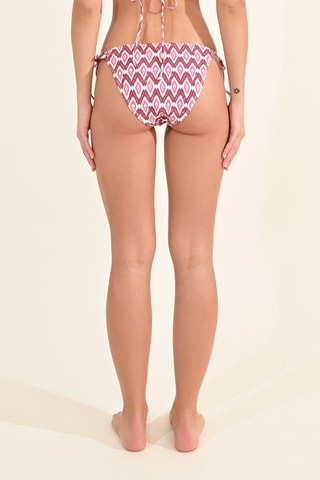 Braga de bikini - Rosa y burdeos