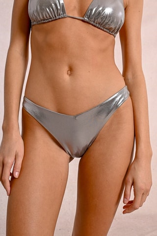 Braga de bikini - Plateado