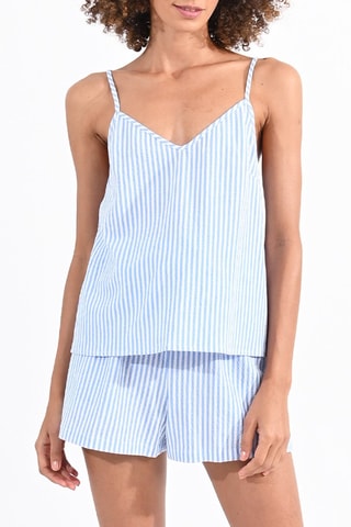 Top de pijama - Celeste