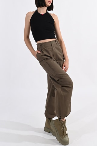 Crop top - Negro
