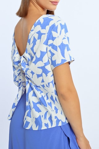 Top - Azul cobalto