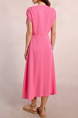 Vestido midi - Rosa