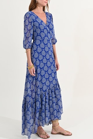 Vestido largo - Azul