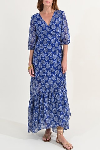 Vestido largo - Azul