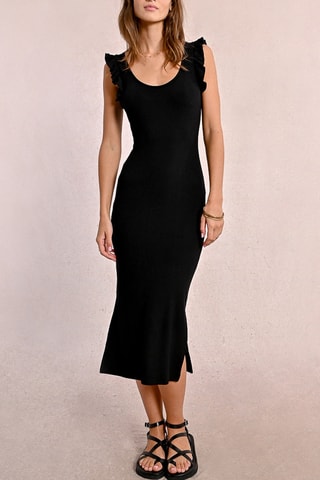Vestido de tubo - Negro