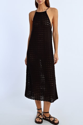 Vestido largo - Negro
