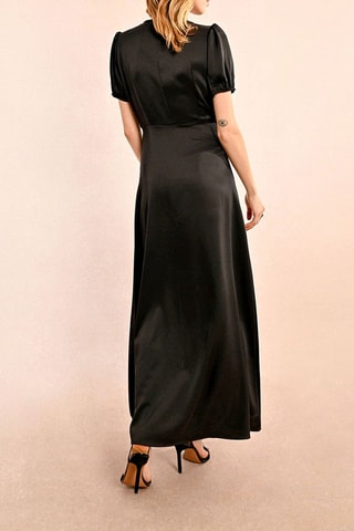 Vestido largo - Negro