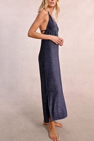 Vestido largo - Azul marino