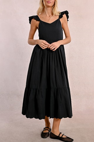 Vestido largo - Negro