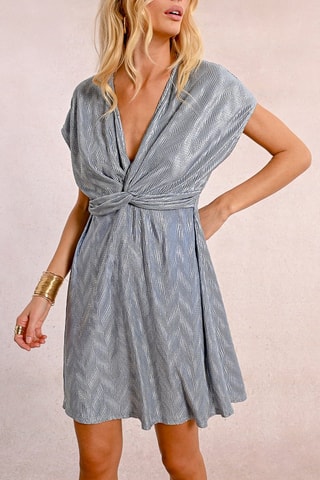 Vestido recto - Azul