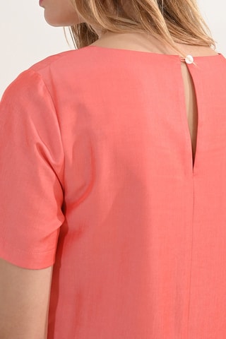 Vestido recto - Coral