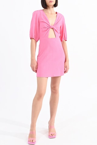 Vestido trapecio - Rosa