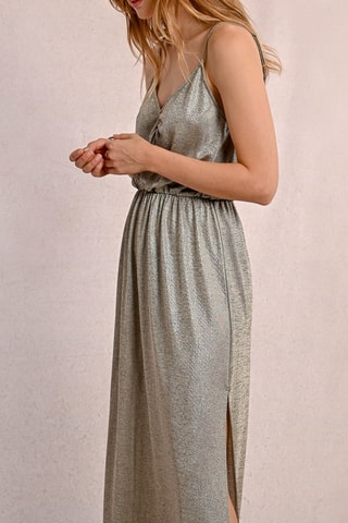 Vestido largo - Beige