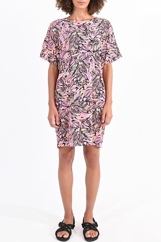 Vestido recto - Rosa