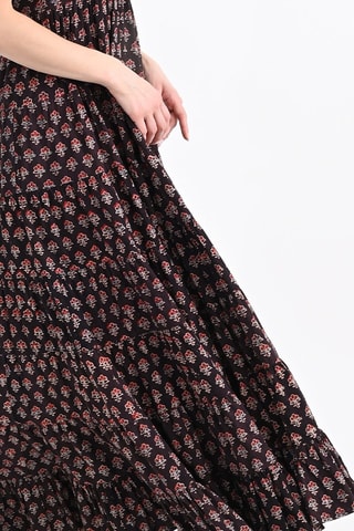 Vestido largo - Marrón oscuro