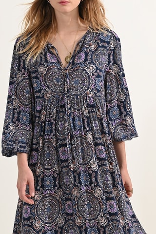 Vestido largo - Azul marino